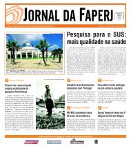 Clique aqui para baixar o Jornal da FAPERJ - Nº 5 - em arquivo PDF