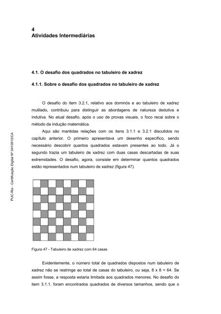 Puzzle – Desafio Lógico – Peças de dominó em tabuleiro de xadrez