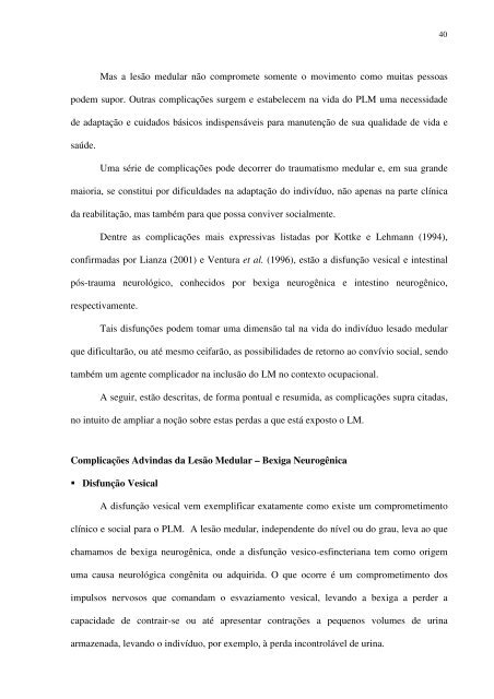 O PARAPLÉGICO NO MERCADO DE TRABALHO – A ... - UFRJ