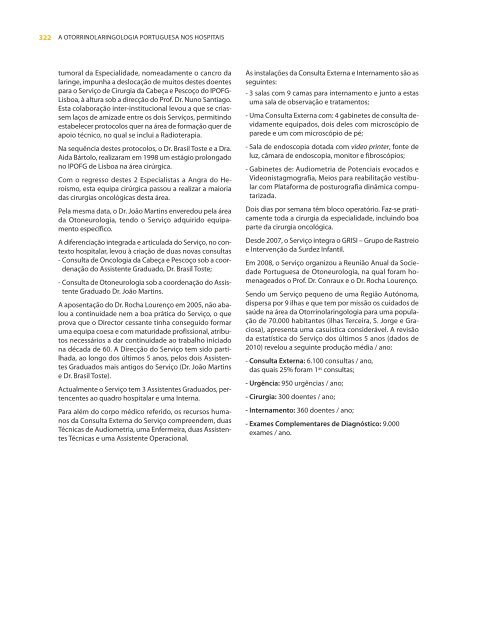 Livro Historia_ORL em Portugal.pdf - Repositório do Hospital Prof ...