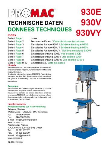 Elektroschema / Schéma électrique 930VY - AAABSOLUT