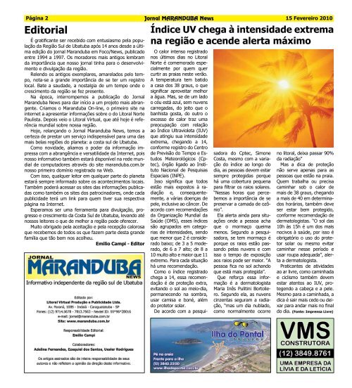 Jornal Maranduba News