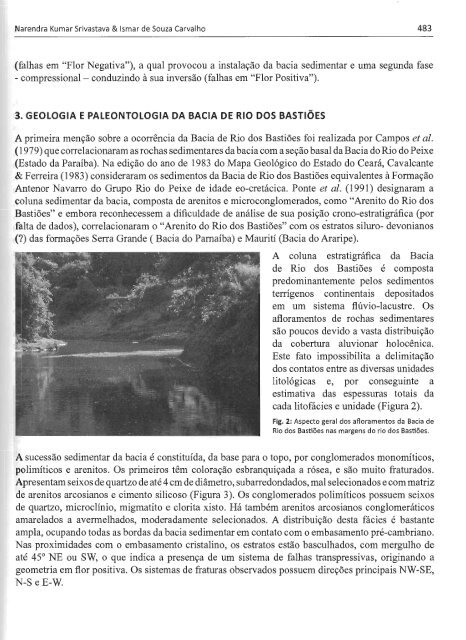 (Cretáceo Inferior), Nordeste do Brasil: Geologia e Paleontologia