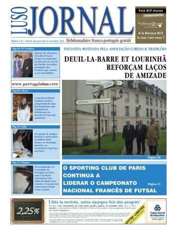 deuil-la-barre et lourinhã reforçam laços de amizade - Luso Jornal