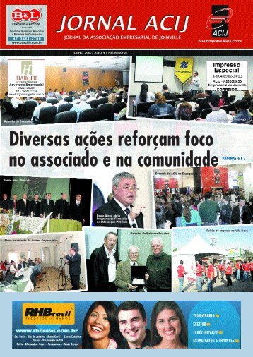 Diversas ações reforçam foco no associado e na ... - Acij