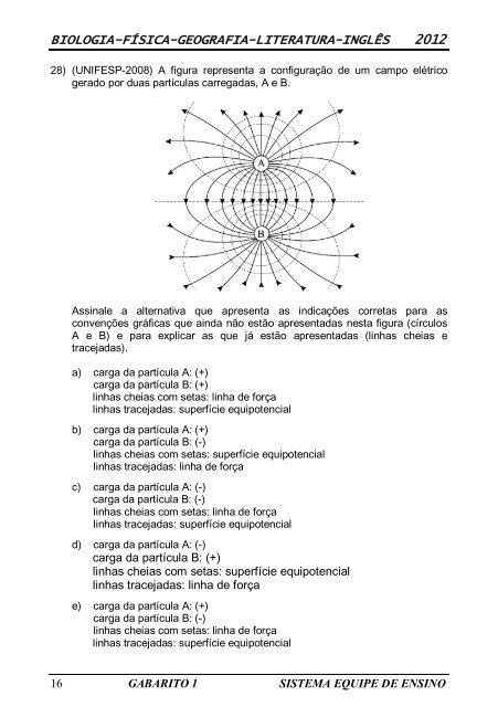 LITERATURA – Questões de 1 a 20 - ClickFacil.net