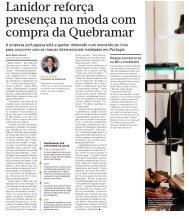 Diário Económico | Lanidor reforça presença na moda