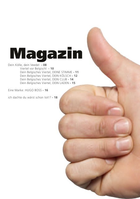Download the Magazin [PDF / 4600 KB] - Geschafft! - und jetzt ne ...
