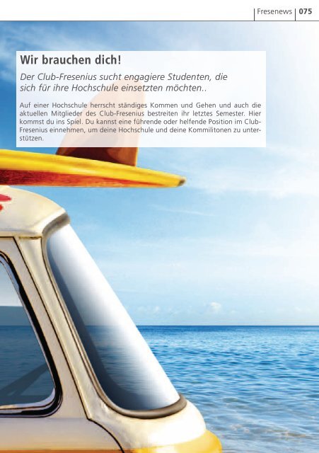 Download the Magazin [PDF / 4600 KB] - Geschafft! - und jetzt ne ...