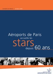 25.10.2005 Aéroports de Paris accueille les stars depuis 60 ans