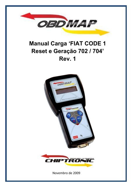 Manual Carga FIAT CODE 1 Rev. 1