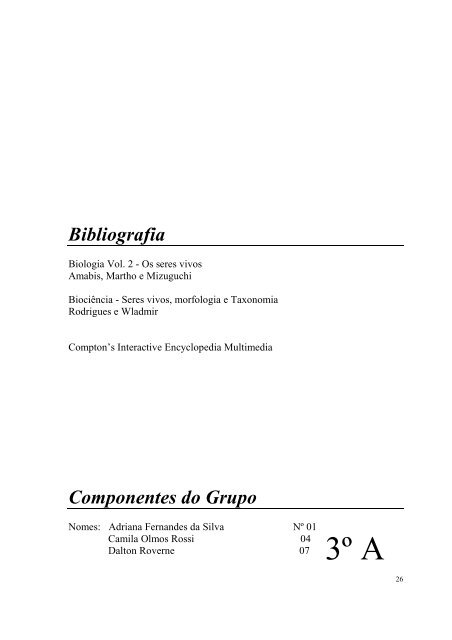 Moluscos, Anelídeos & Nematelmintos - Apostilas