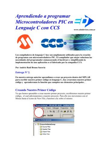 Curso Programación MCUs PIC en lenguaje C - Edudevices