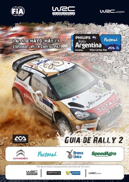 Guía de Rally 2 2013 - Rally Argentina