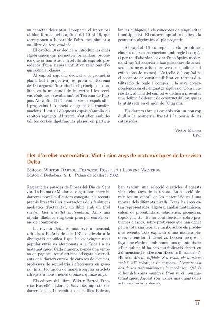 Juliol 2003 - IEC - Institut d'Estudis Catalans