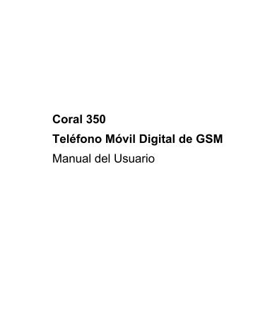 Manual de usuario Movistar R352