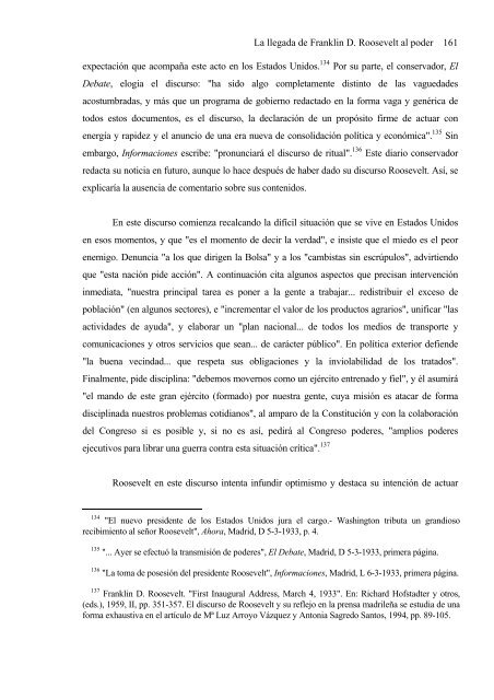 Franklin D. Roosevelt y la problemática agraria - Universidad ...