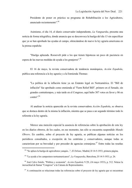 Franklin D. Roosevelt y la problemática agraria - Universidad ...