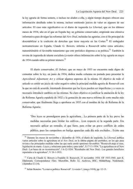 Franklin D. Roosevelt y la problemática agraria - Universidad ...