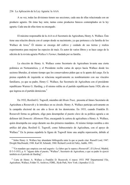 Franklin D. Roosevelt y la problemática agraria - Universidad ...