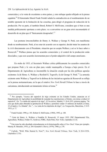 Franklin D. Roosevelt y la problemática agraria - Universidad ...