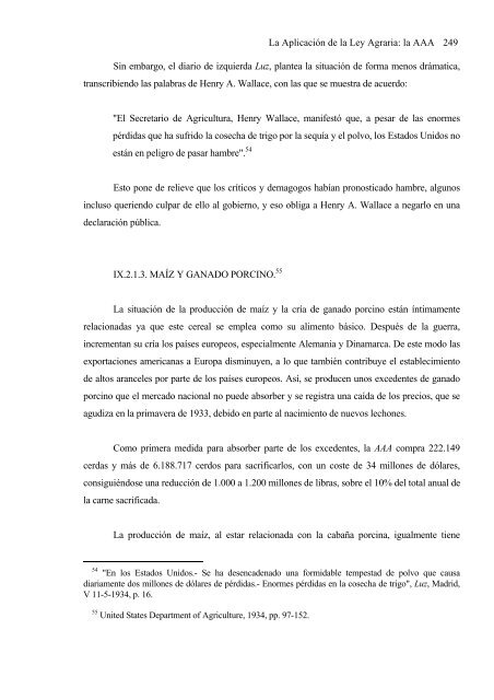 Franklin D. Roosevelt y la problemática agraria - Universidad ...