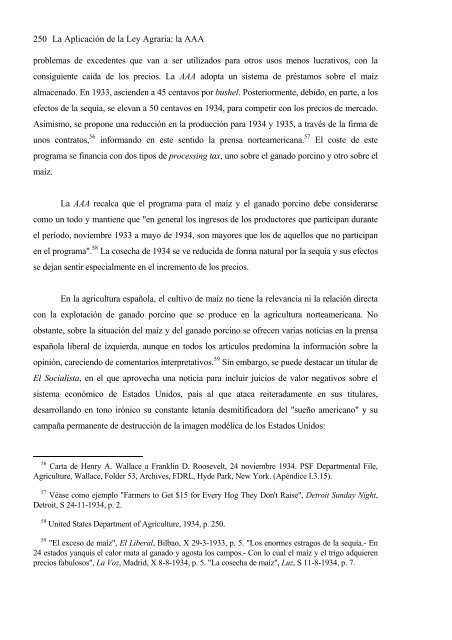 Franklin D. Roosevelt y la problemática agraria - Universidad ...