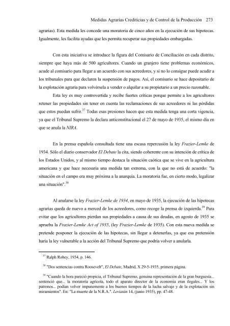 Franklin D. Roosevelt y la problemática agraria - Universidad ...