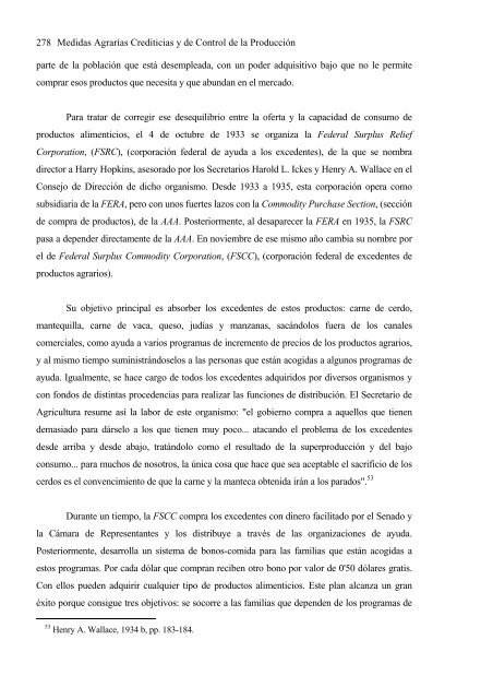 Franklin D. Roosevelt y la problemática agraria - Universidad ...