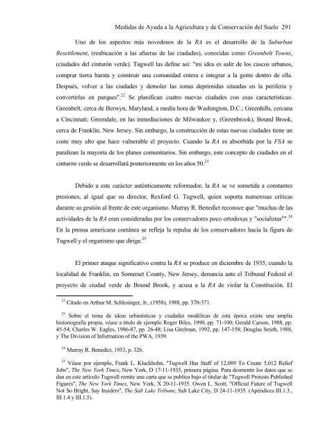 Franklin D. Roosevelt y la problemática agraria - Universidad ...