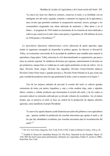 Franklin D. Roosevelt y la problemática agraria - Universidad ...