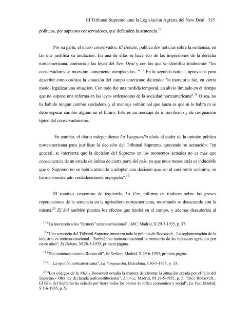 Franklin D. Roosevelt y la problemática agraria - Universidad ...