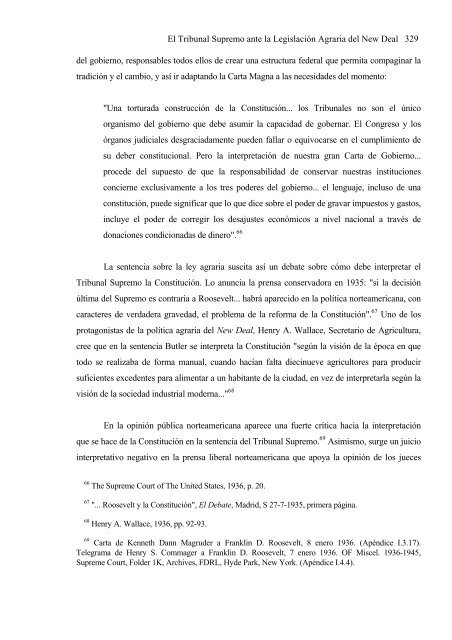 Franklin D. Roosevelt y la problemática agraria - Universidad ...