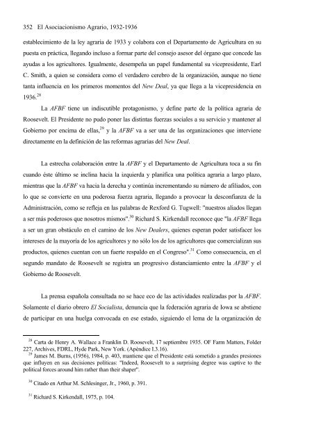 Franklin D. Roosevelt y la problemática agraria - Universidad ...