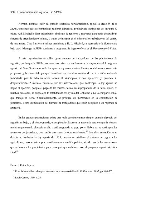 Franklin D. Roosevelt y la problemática agraria - Universidad ...