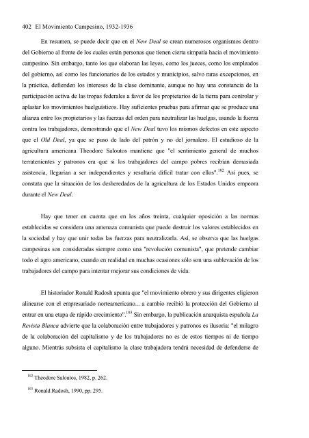 Franklin D. Roosevelt y la problemática agraria - Universidad ...