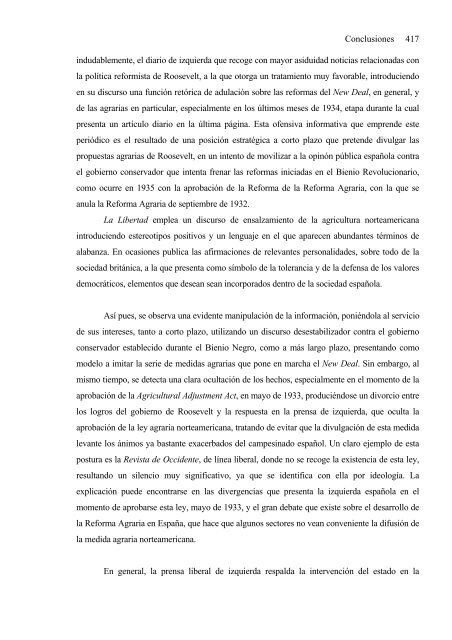 Franklin D. Roosevelt y la problemática agraria - Universidad ...