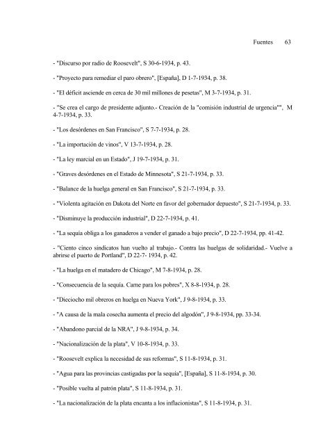 Franklin D. Roosevelt y la problemática agraria - Universidad ...