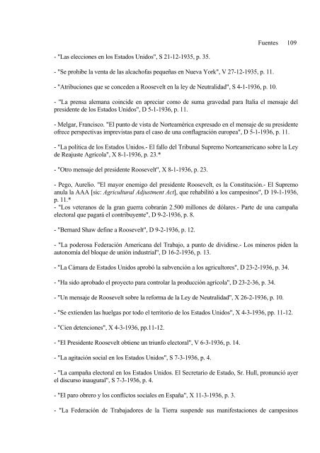 Franklin D. Roosevelt y la problemática agraria - Universidad ...