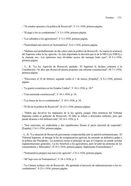 Franklin D. Roosevelt y la problemática agraria - Universidad ...