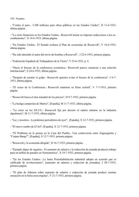 Franklin D. Roosevelt y la problemática agraria - Universidad ...