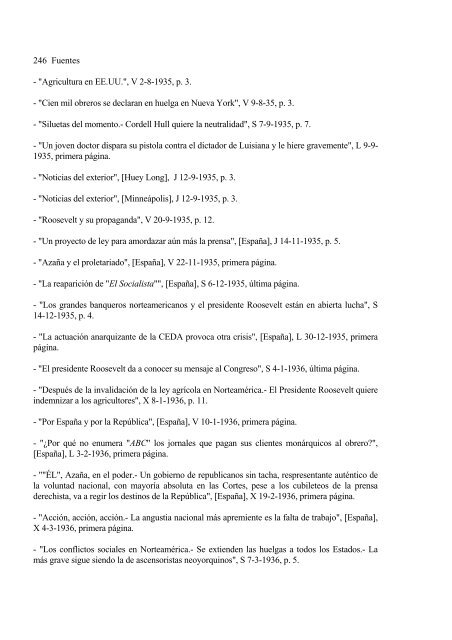 Franklin D. Roosevelt y la problemática agraria - Universidad ...