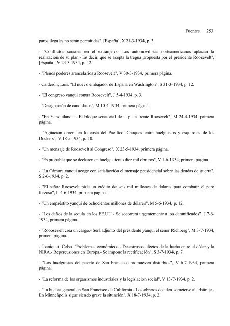 Franklin D. Roosevelt y la problemática agraria - Universidad ...