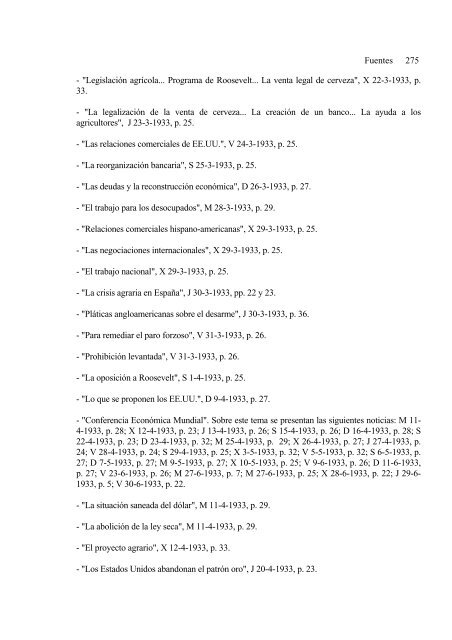 Franklin D. Roosevelt y la problemática agraria - Universidad ...