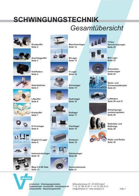 Dokumentationsordner_Vibraplast:Layout 1.qxd - Vibraplast AG