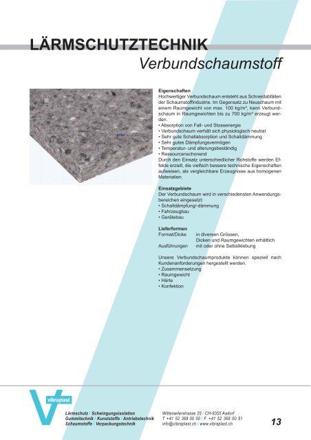 Dokumentationsordner_Vibraplast:Layout 1.qxd - Vibraplast AG