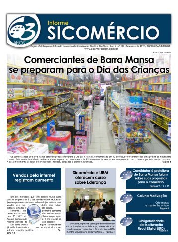 Comerciantes de Barra Mansa se preparam para o Dia das Crianças