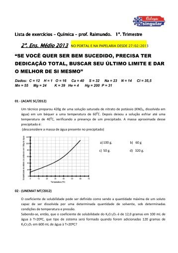 LISTA 01-2EM-2013