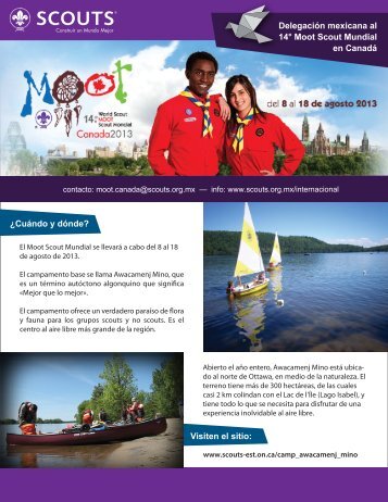 Delegación mexicana al 14° Moot Scout Mundial - Asociación de ...