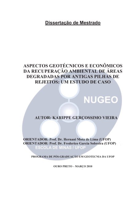 14. Karippe Gercossimo Vieira.pdf - nugeo - Ufop